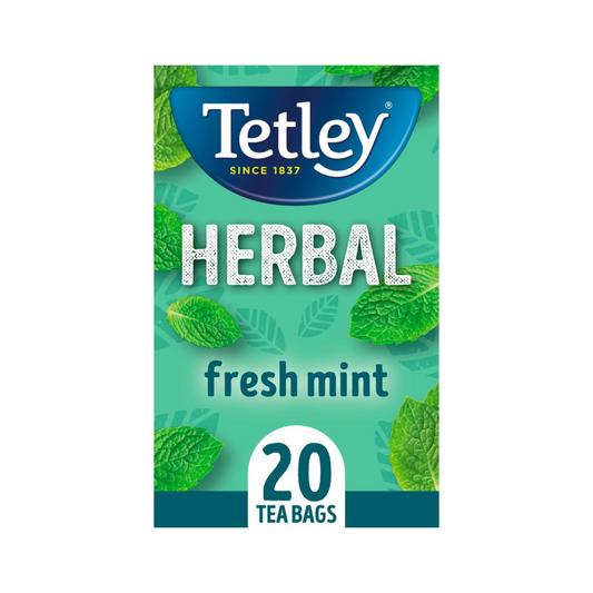 Tetley Fresh Mint Tea Bags 20 per pack 32g