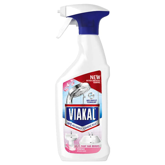 Viakal Limescale Remover Fresh Spring Rose Spray 500ml