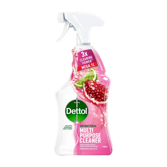 Dettol Antibacterial Multi Purpose Spray Pomegranate & Lime Splash 1L