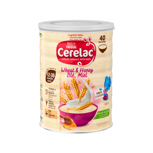 Nestle Cerelac Infant Cereals with Milk Wheat & Honey 12- 36 Months 1kg