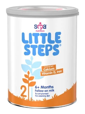 SMA Little Steps 2 Follow On Milk Powder Formula 6+ Months 800g
