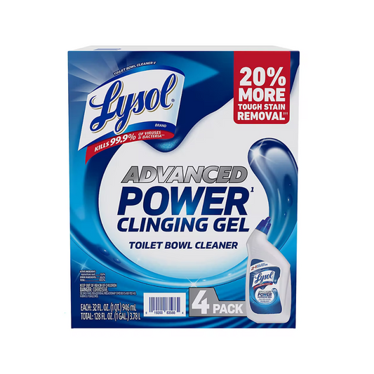 Lysol Toilet Bowl Cleaner 4 Pack
