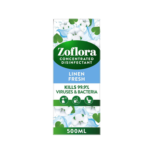 Zoflora Multipurpose Concentrated Disinfectant Linen Fresh 500Ml