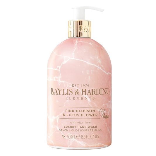 Baylis & Harding Elements Hand Wash Pink Blossom and Lotus Flower 500ml