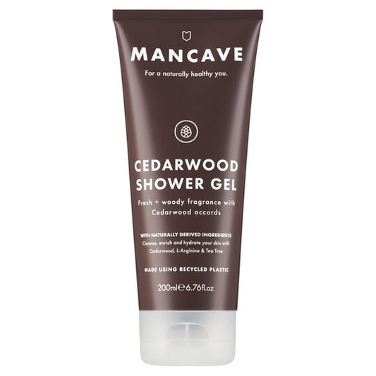 Mancave Cedarwood Shower Gel 200Ml