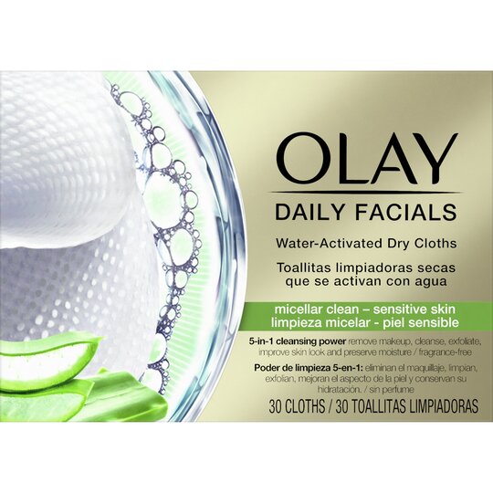 Olay Daily Facials Cloths Sensitive 30