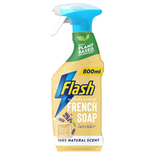 Flash French Soap and Lavender All Purpose Traditional Cleaning Spray