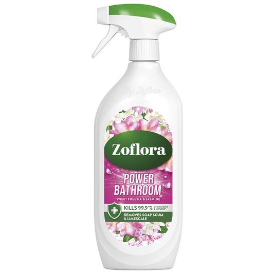 Zoflora Sweet Freesia And Jasmine Bathroom Cleaner 800ml