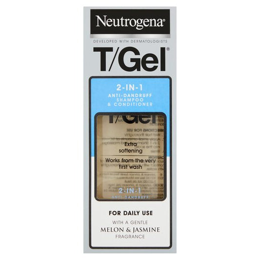 Neutrogena T/Gel 2 In 1 Dandruff Shampoo 250Ml