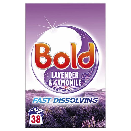 Bold Washing Powder Lavender & Camomile 38 Washes 2.47Kg