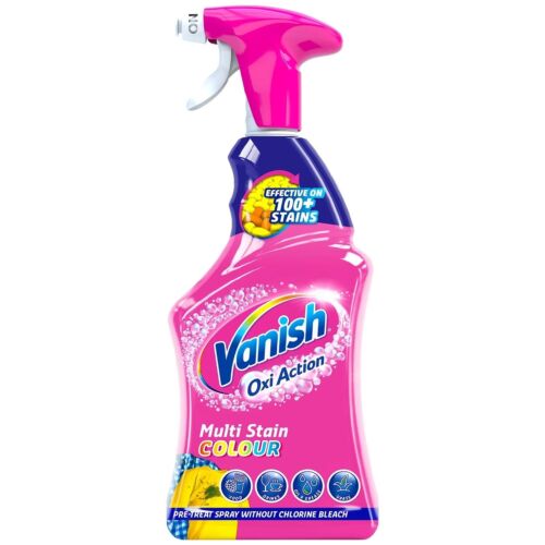 Vanish Oxi Action Versatile Spray Fabric Stain Remover 500ml Energy Lift